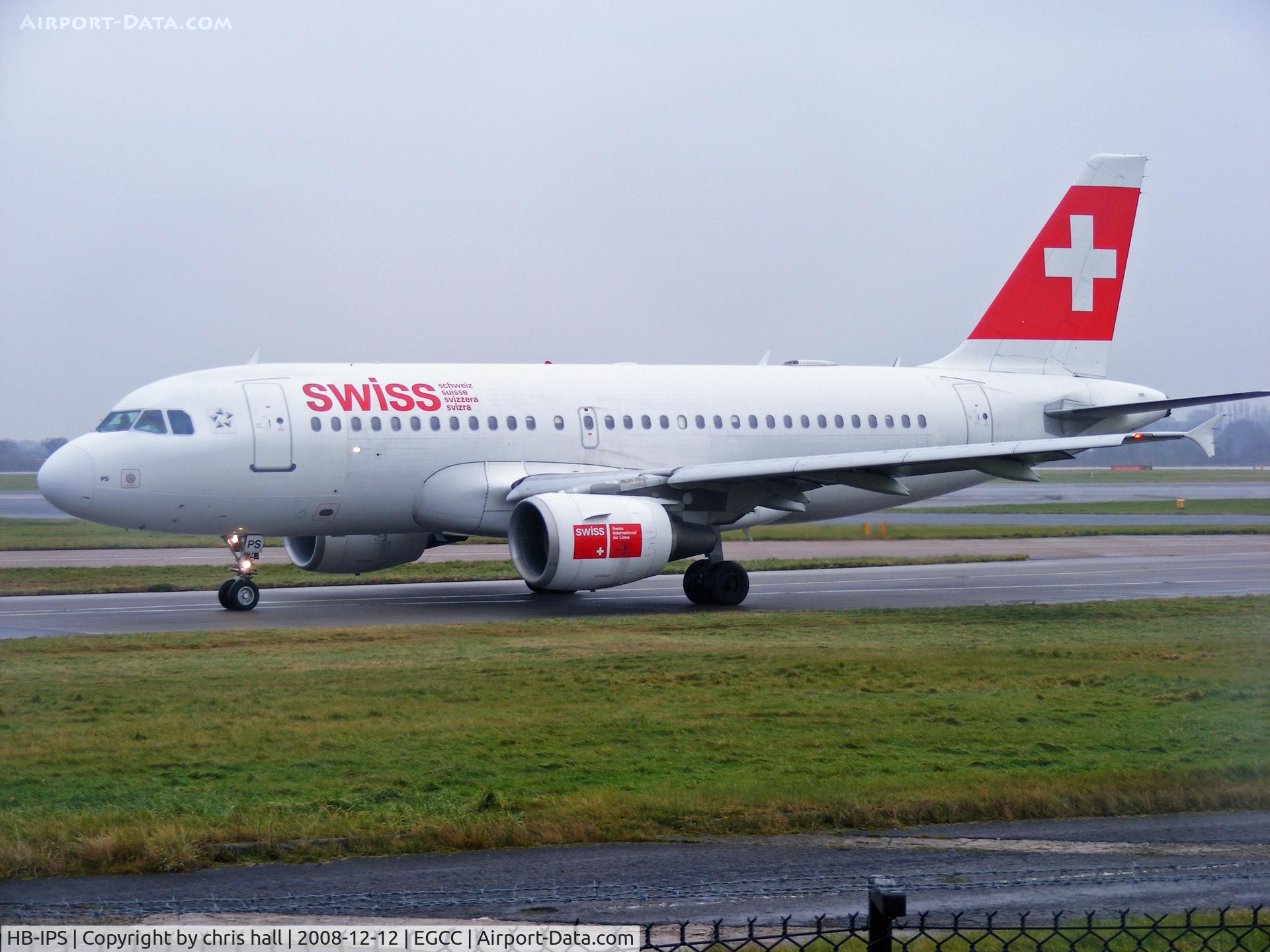 HB-IPS, 1997 Airbus A319-112 C/N 734, Swiss Air