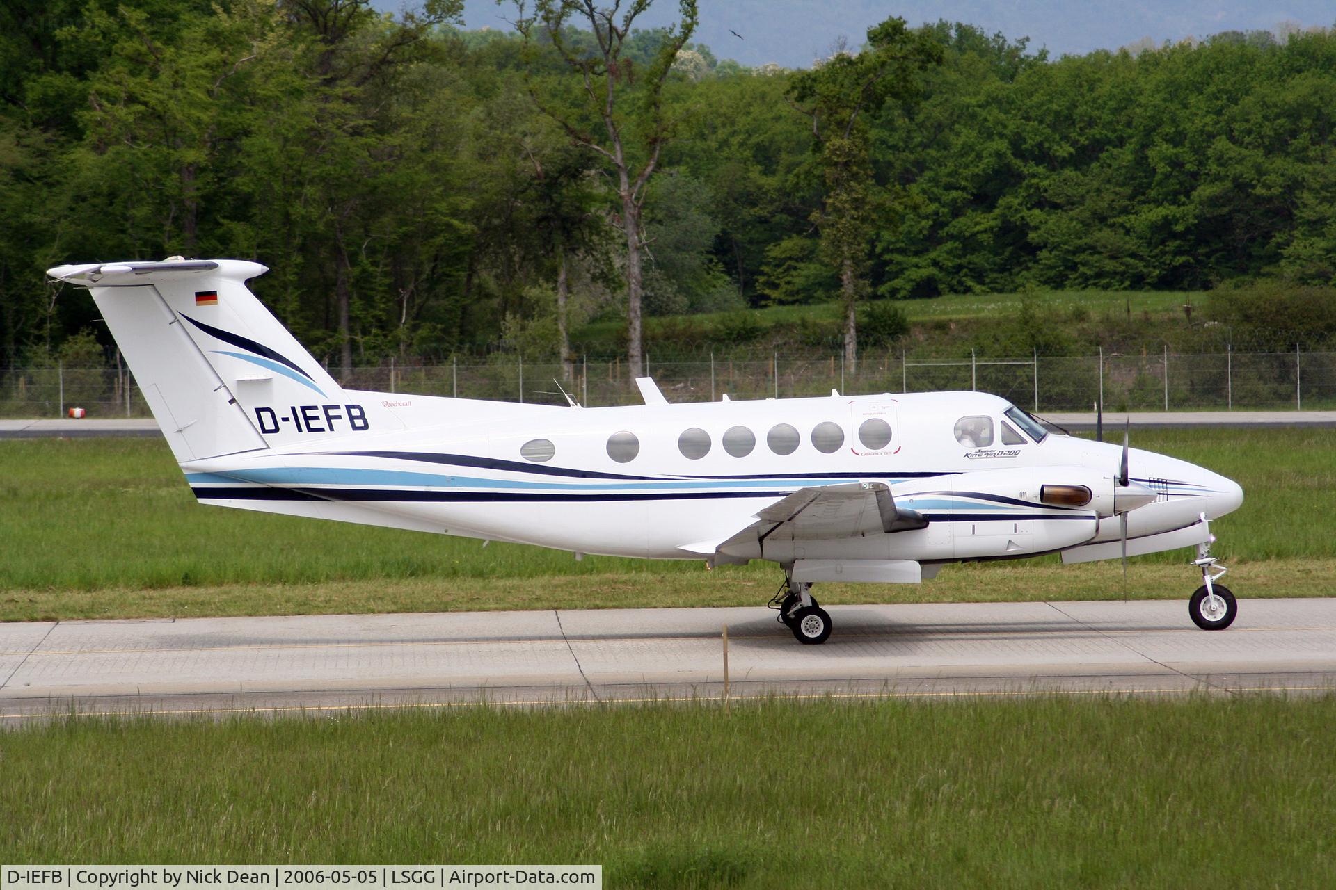 D-IEFB, 1981 Beech B200 Super King Air King Air C/N BB-897, LSGG
