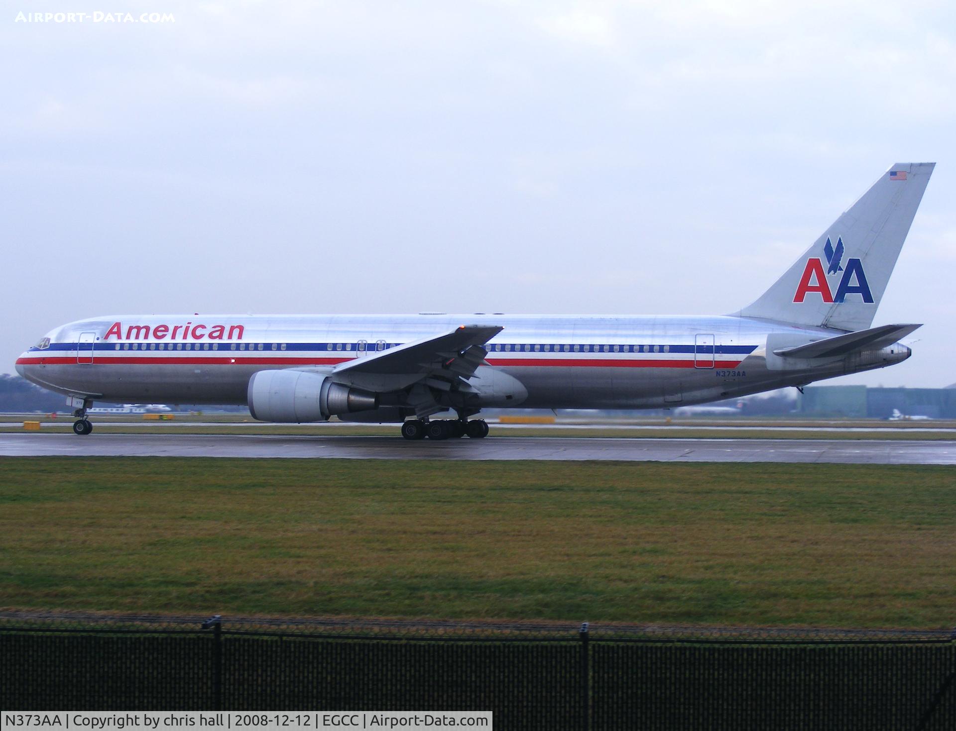 N373AA, 1992 Boeing 767-323 C/N 25200, America Airlines