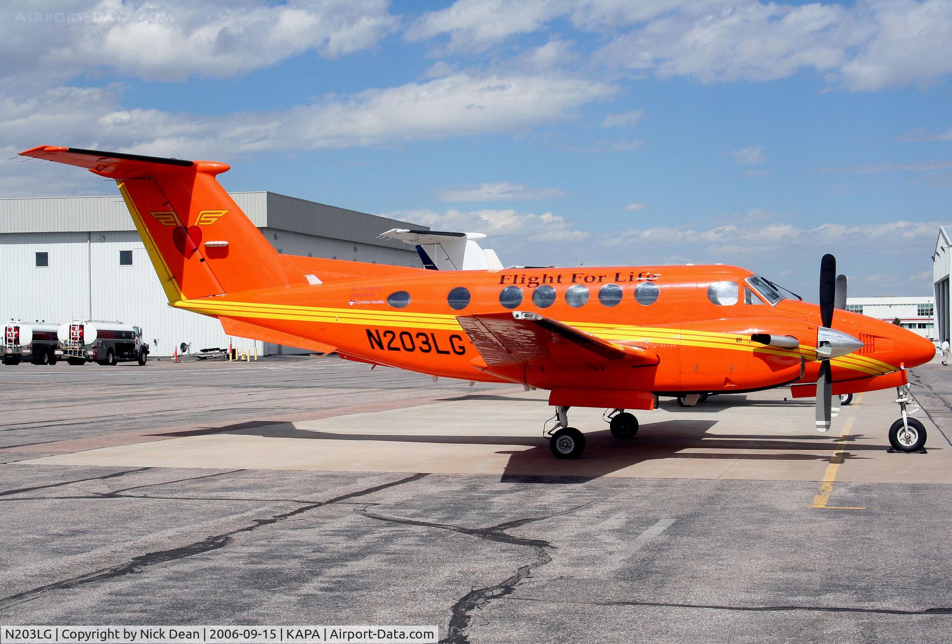 N203LG, 1981 Beech B200 King Air C/N BB-926, KAPA