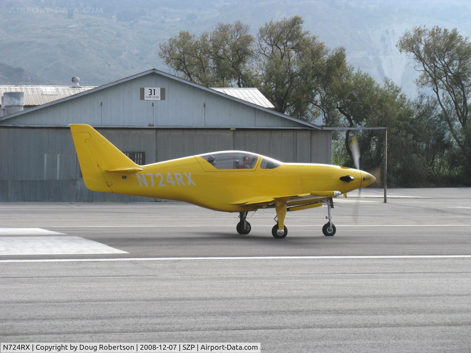 N724RX, 2006 Legend Aircraft Legend C/N 001, 2006 Snead Special TURBINE LEGEND, Walter M 601-D Turbine, 724 shp, takeoff roll Rwy 22