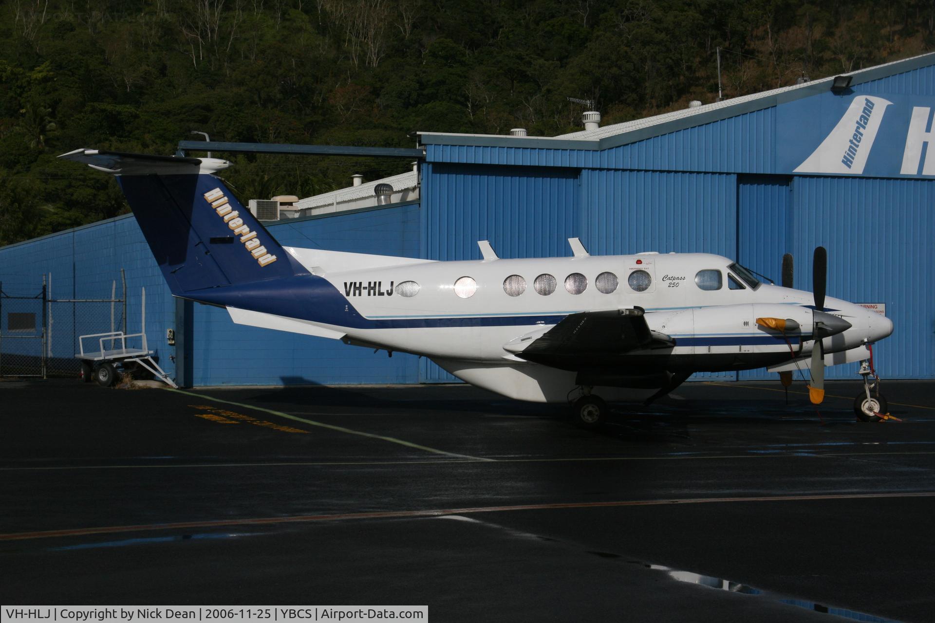 VH-HLJ, 1982 Beech B200 King Air C/N BB-945, YBCS