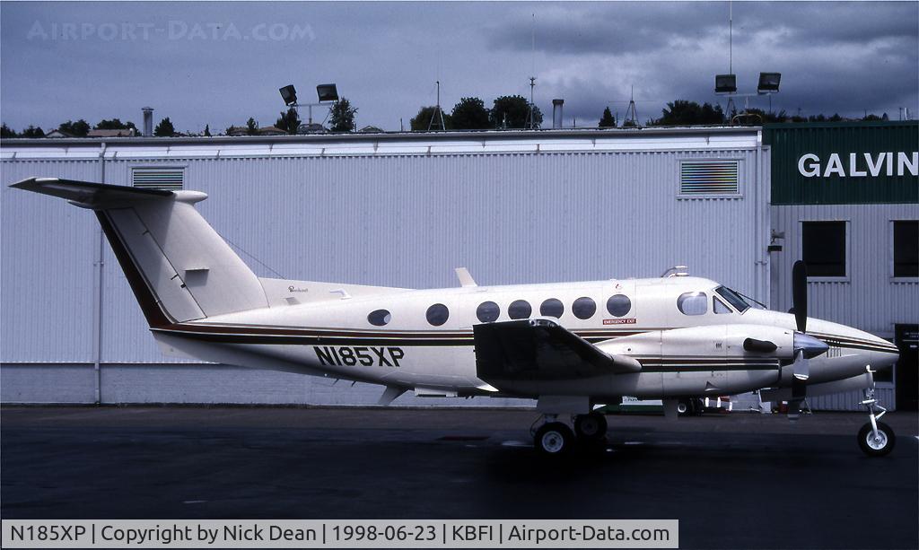 N185XP, 1981 Beech B200 King Air C/N BB-952, KBFI