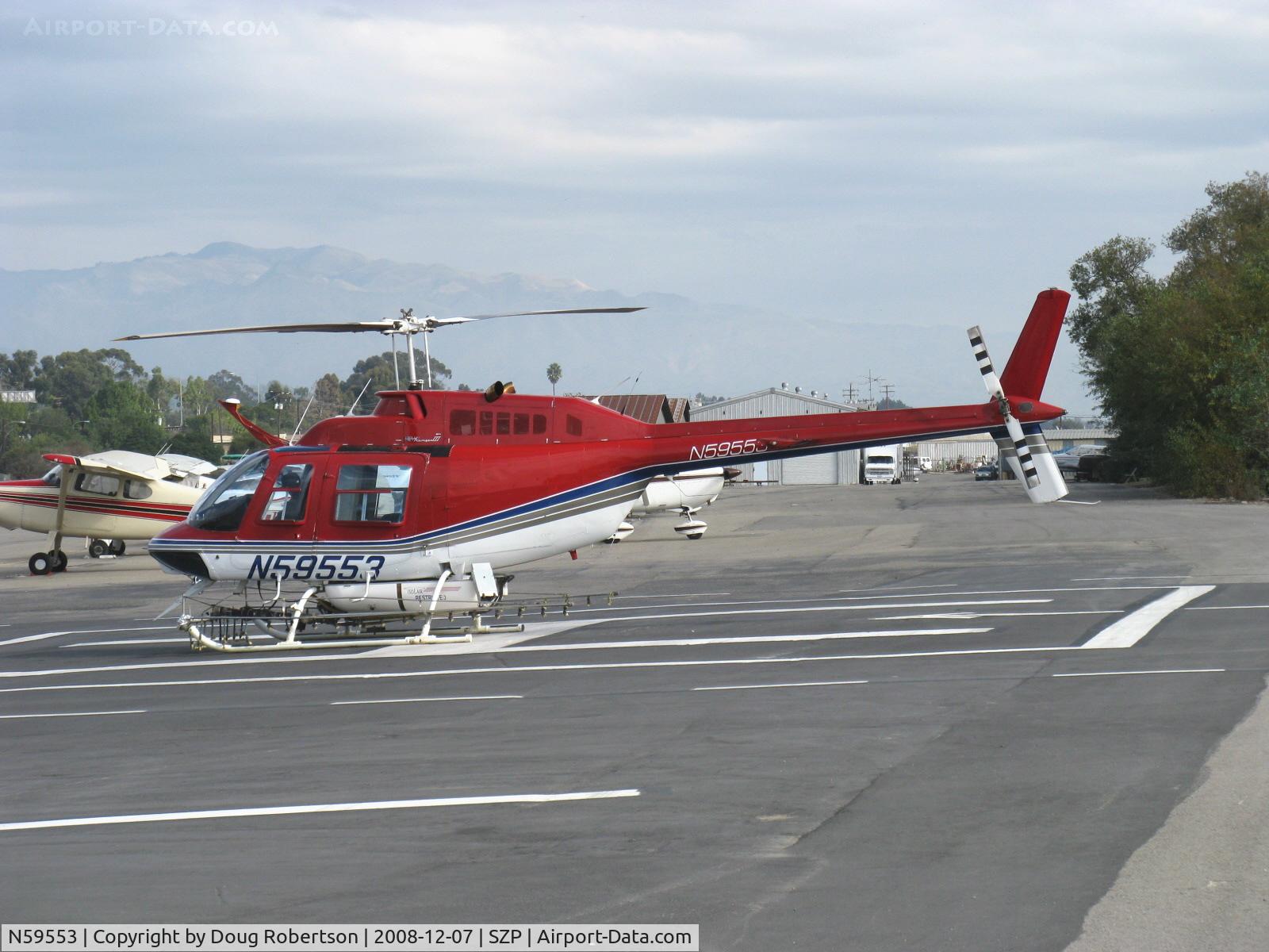 N59553, 1974 Bell 206B JetRanger C/N 1451, 1974 Bell 206B JETRANGER, Allison 250-C20 400 Hp turbine