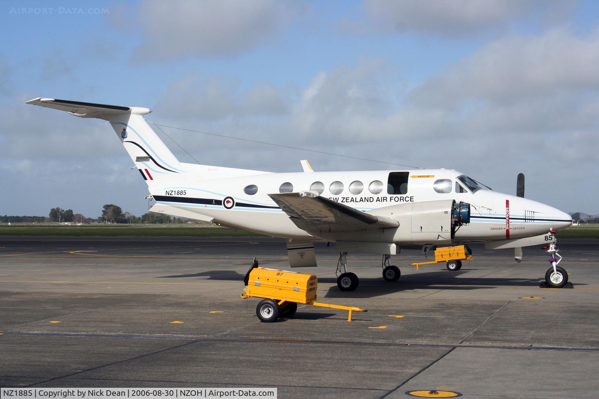 NZ1885, 1982 Beech B200 King Air C/N BB-968, NZOH