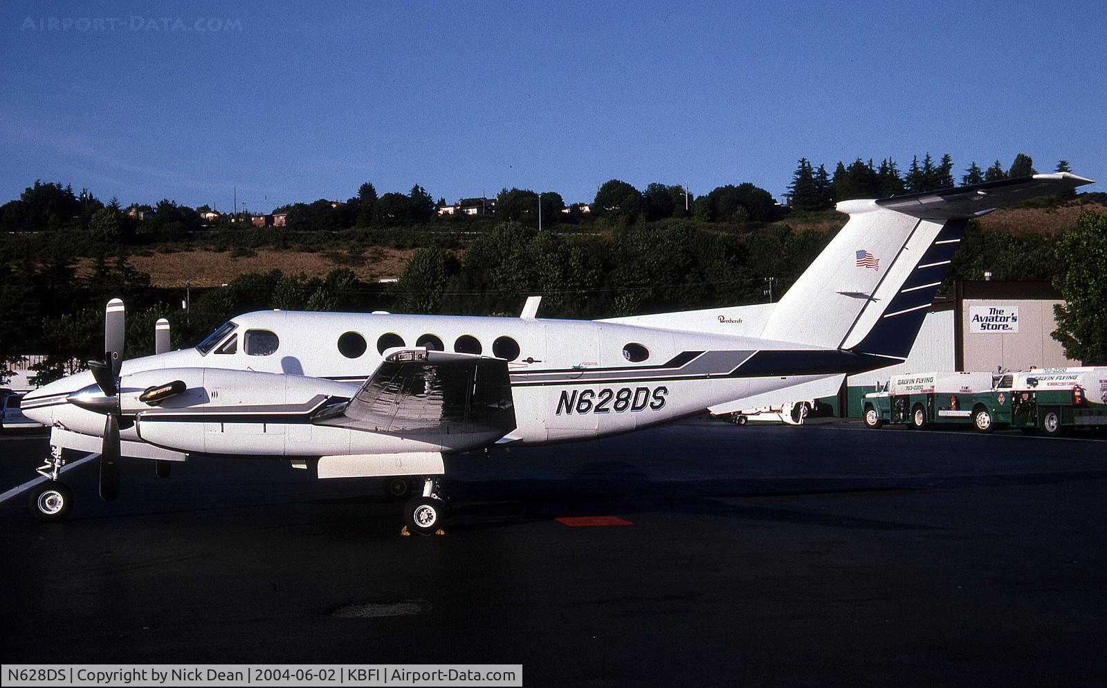 N628DS, 1982 Beech B200 King Air C/N BB-1013, KBFI