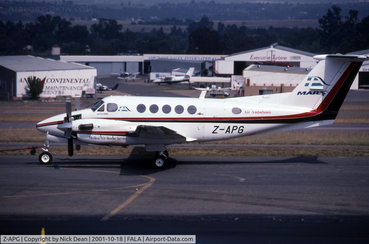 Z-APG, 1982 Beech B200 King Air King Air C/N BB-1046, FALA