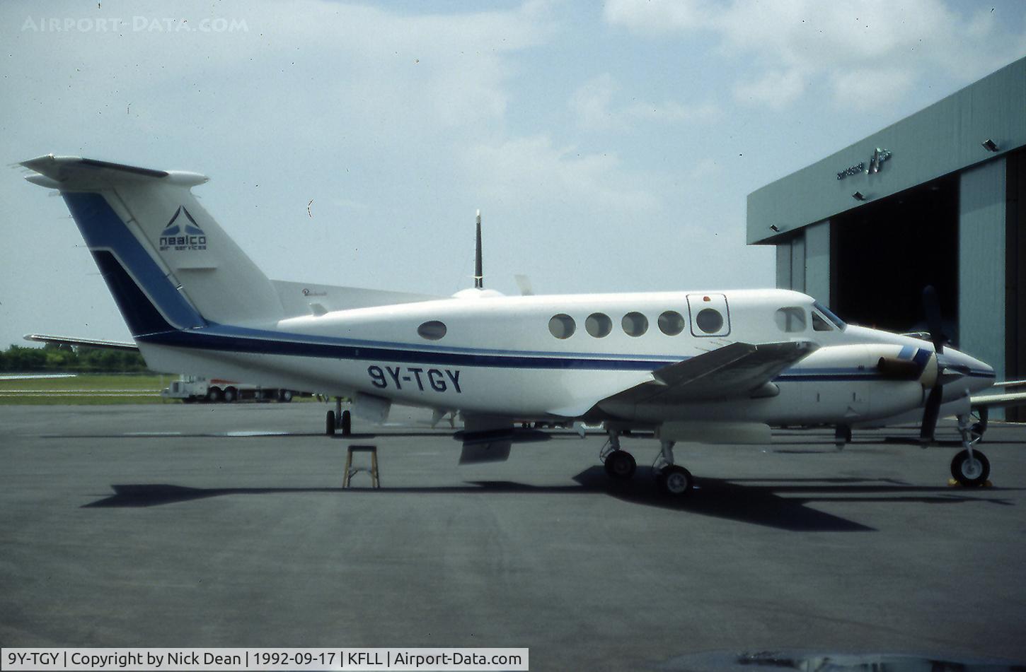 9Y-TGY, 1982 Beech 200 Super King Air C/N BB-1048, KFLL (Currently registered in the UK as G-FPLB)