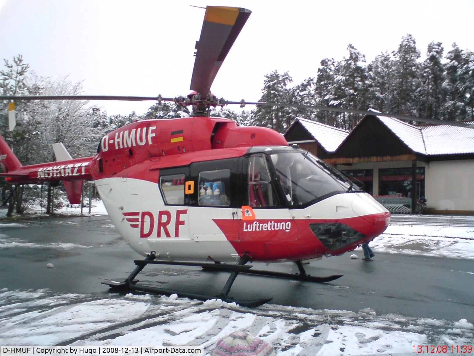 D-HMUF, Eurocopter-Kawasaki BK-117B-2 C/N 7105, Röttenbach, Bayern
