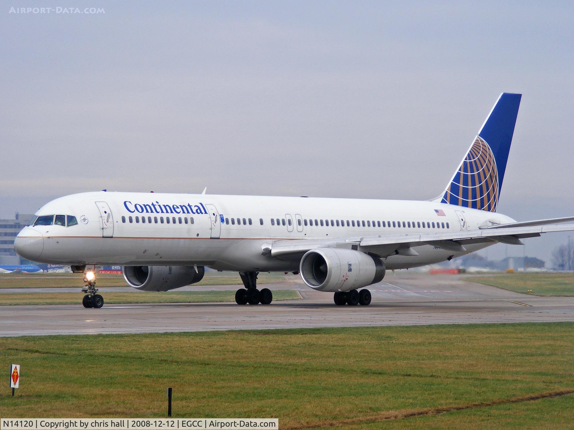 N14120, 1997 Boeing 757-224 C/N 27562, Continental