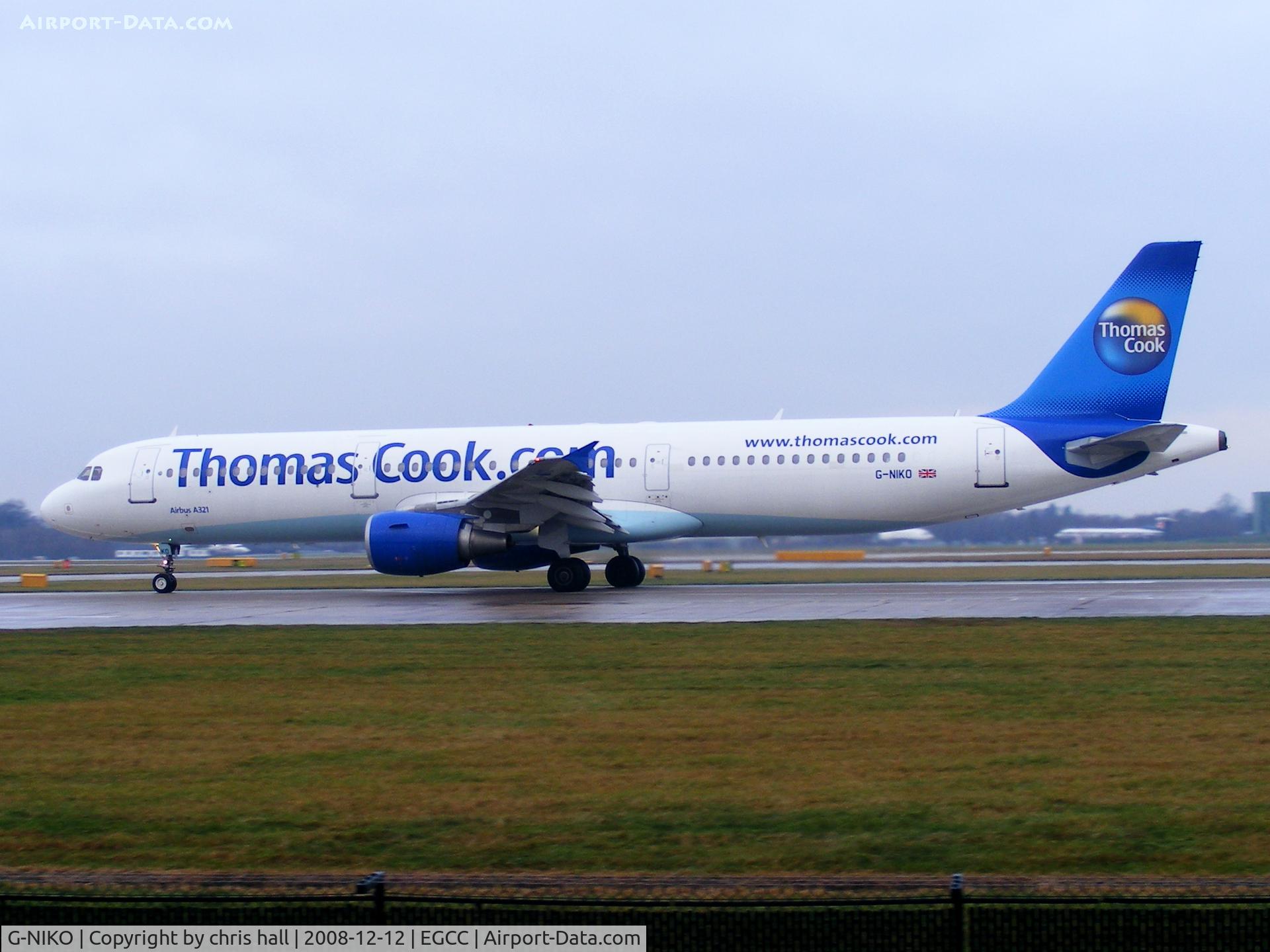 G-NIKO, 2000 Airbus A321-211 C/N 1250, Thomas Cook
