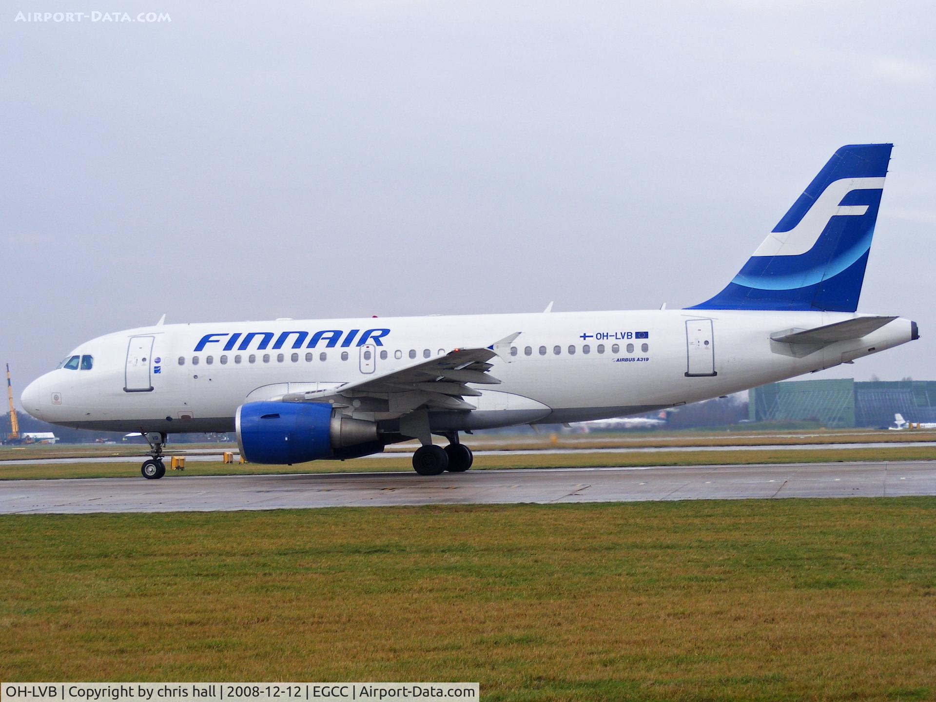 OH-LVB, 1999 Airbus A319-112 C/N 1107, Finnair