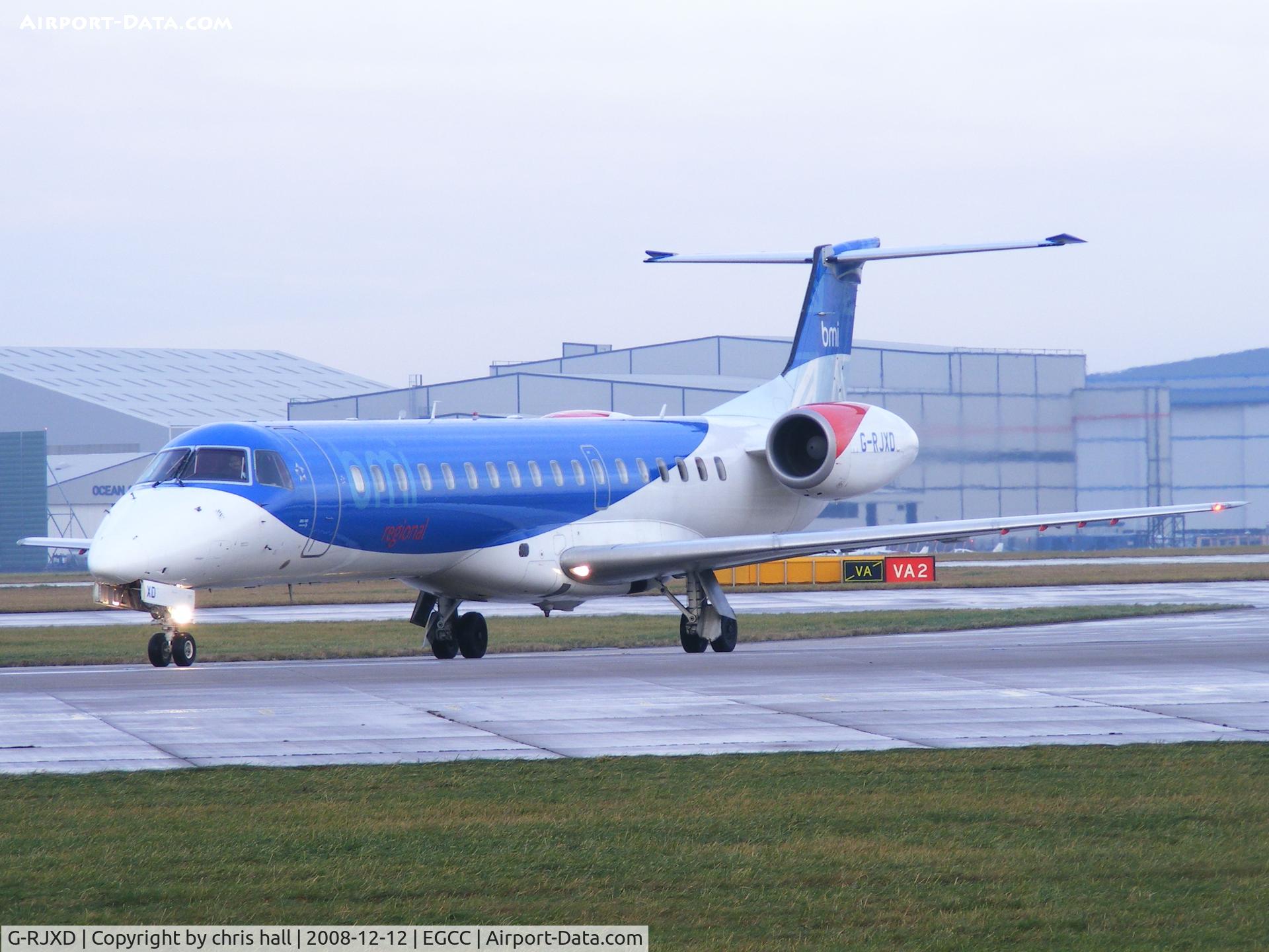 G-RJXD, 2000 Embraer EMB-145EP (ERJ-145EP) C/N 145207, BMI Regional