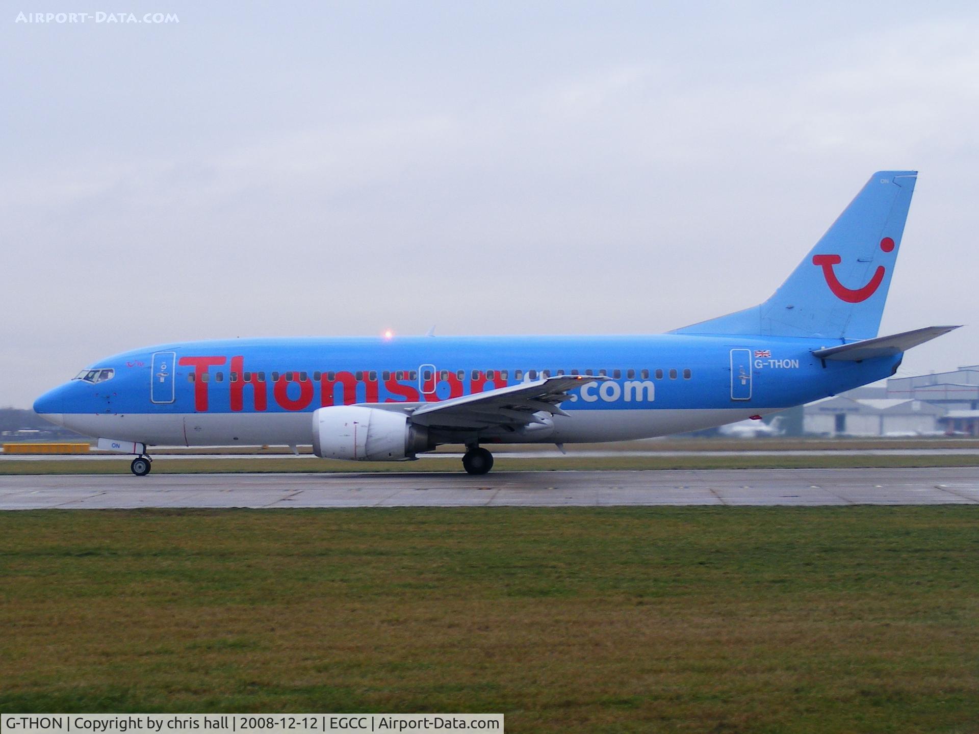 G-THON, 1999 Boeing 737-36N C/N 28596, Thomson