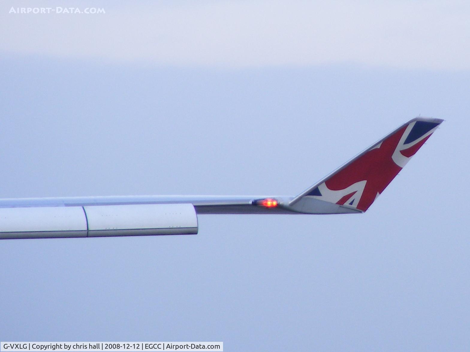 G-VXLG, 1998 Boeing 747-41R C/N 29406, wingtip of Virgin Atlantic Boeing 747