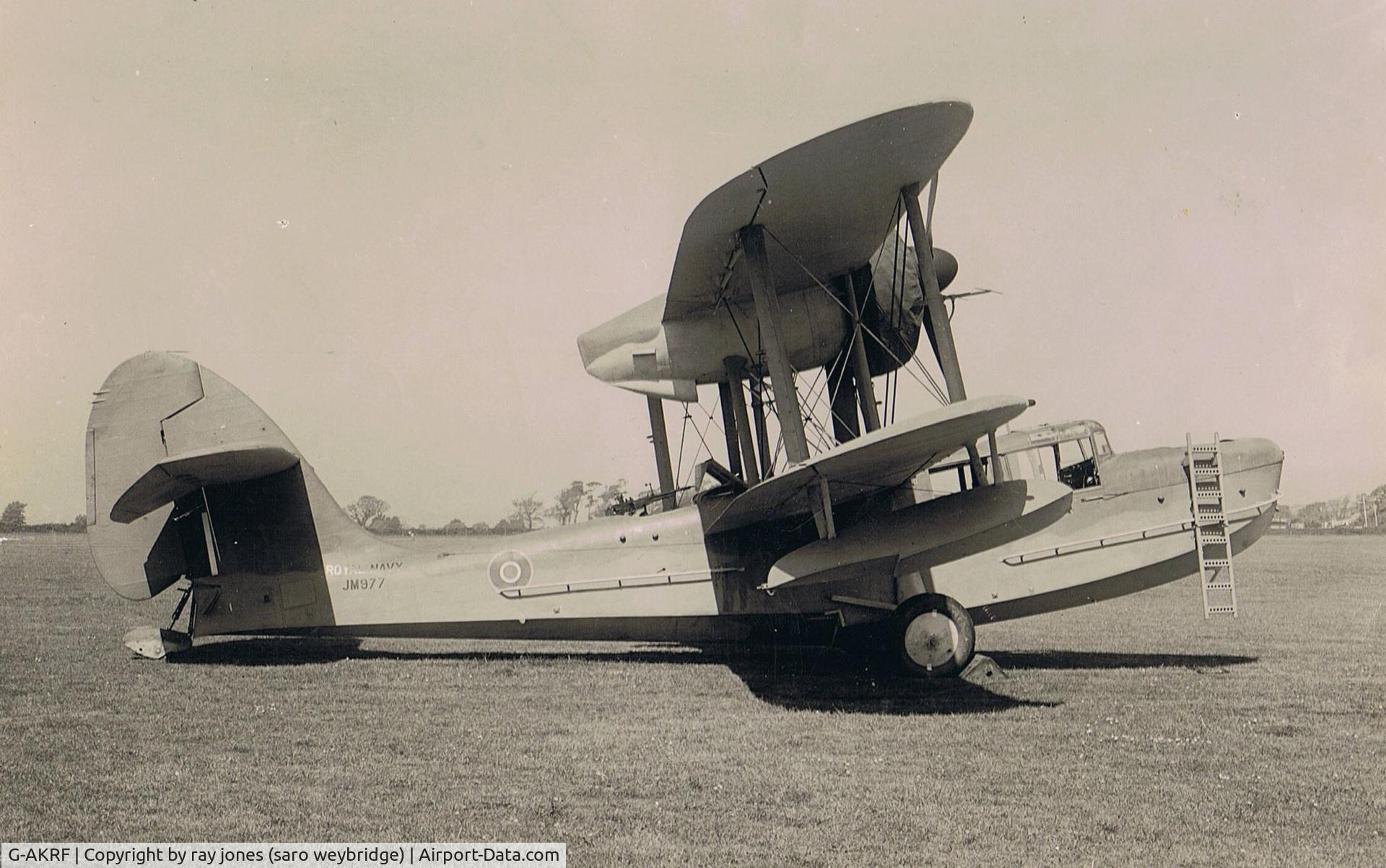 G-AKRF, Supermarine Sea Otter 1 C/N JM977, also photo's of whaling walrus moby dick