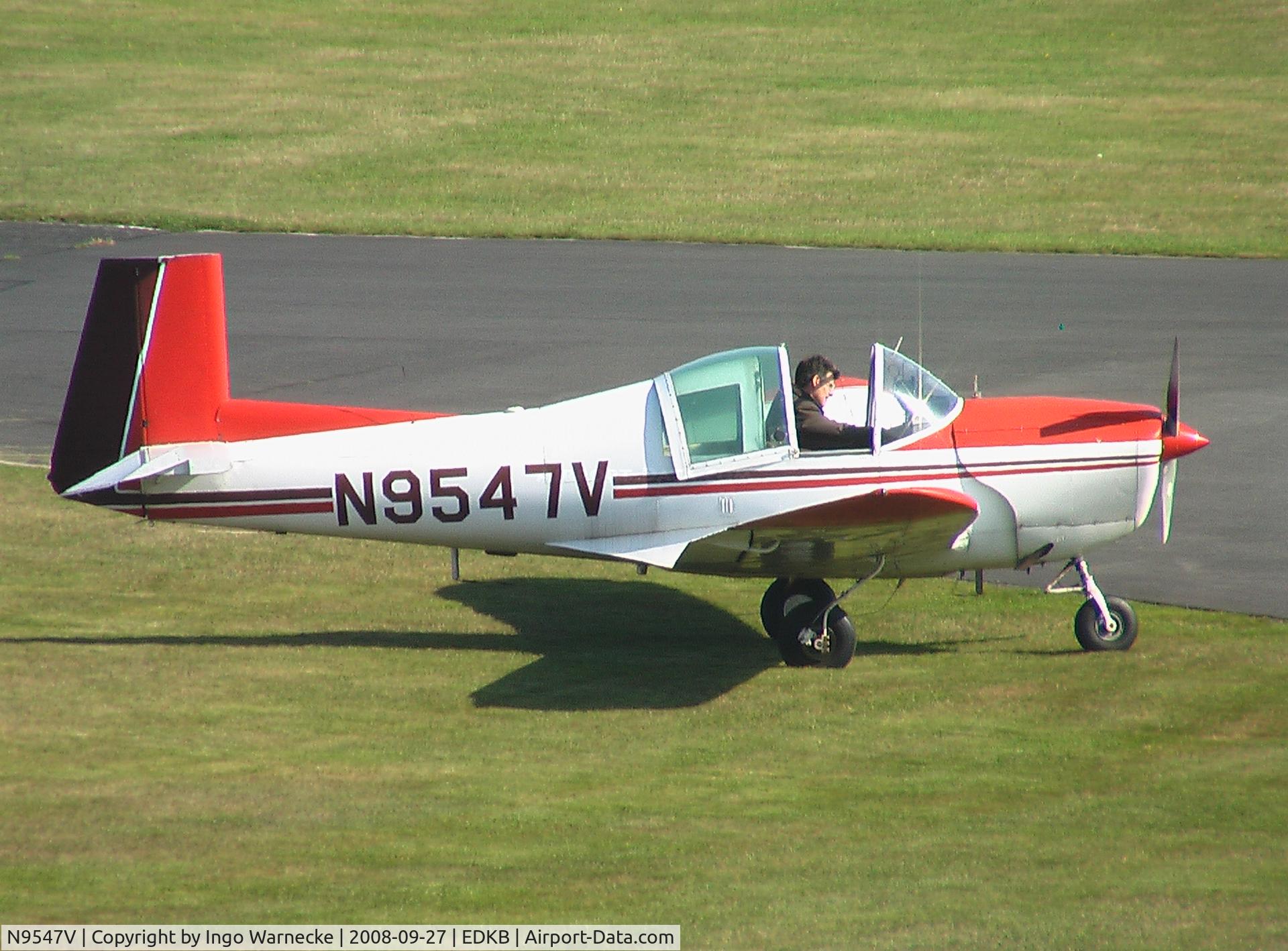 N9547V, 1970 Mooney M10 Cadet C/N 700037, Mooney M.10 Cadet at Bonn/Hangelar Airfield