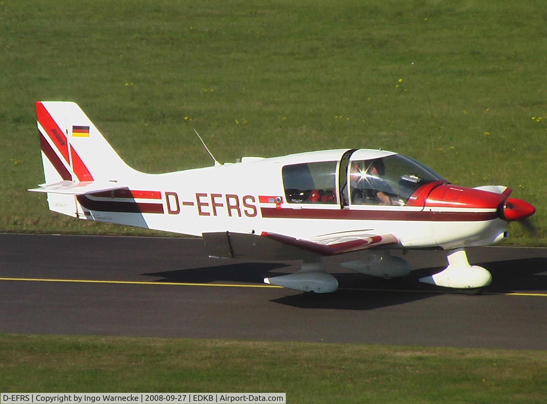 D-EFRS, Robin DR-400-120D Dauphin C/N 1714, Robin D.400-120D Dauphin at Bonn/Hangelar airfield