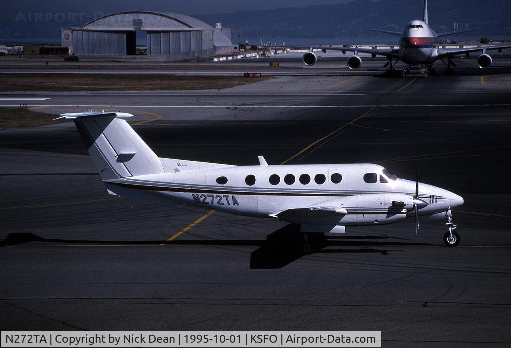 N272TA, 1983 Beechcraft B200 King Air C/N BB-1123, KSFO (Currently registered N74ML)