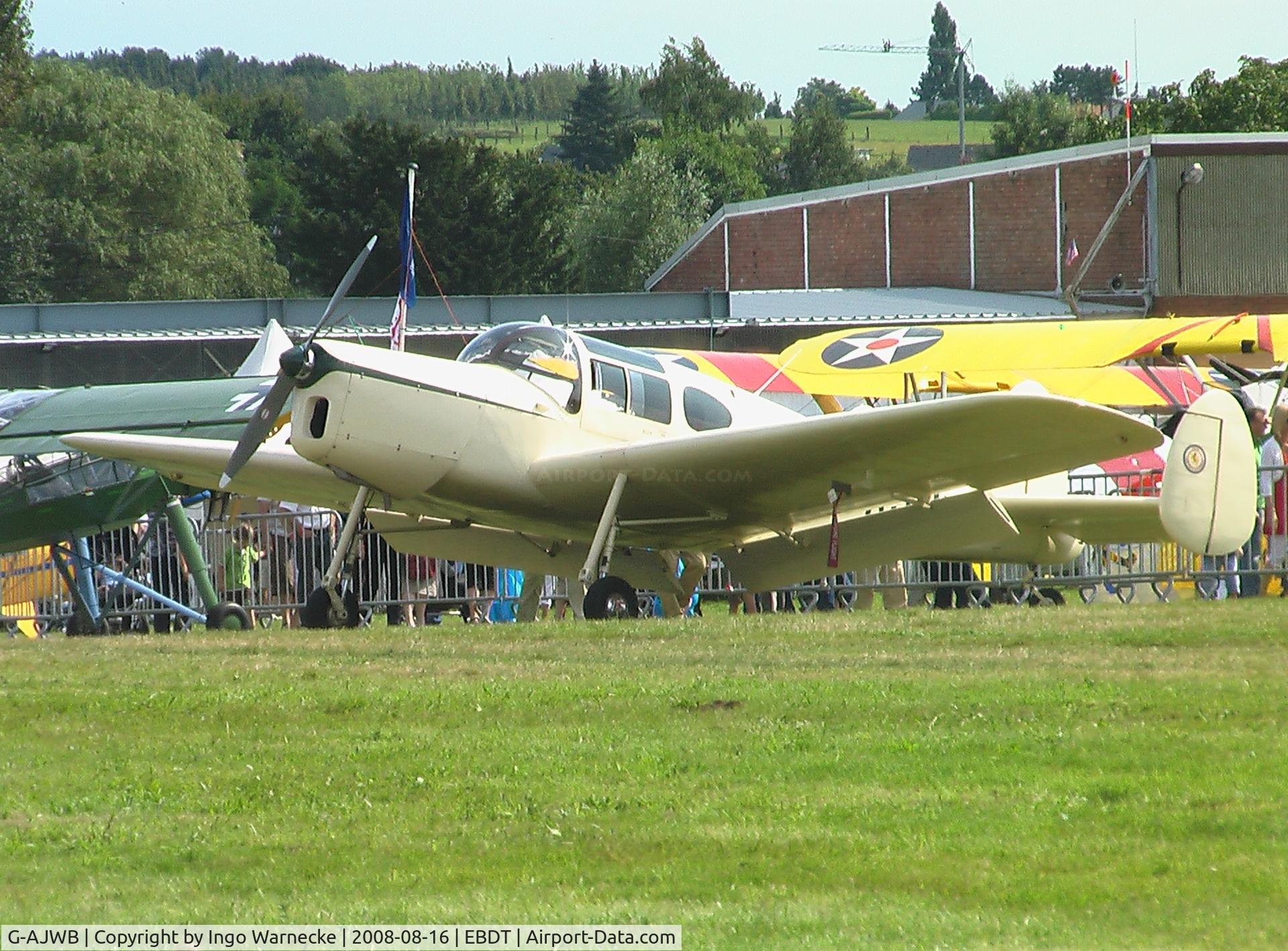 G-AJWB, 1946 Miles M38 Messenger 2A C/N 6699, Miles M.38 Messenger 2A at 2008 Fly-in Diest airfield