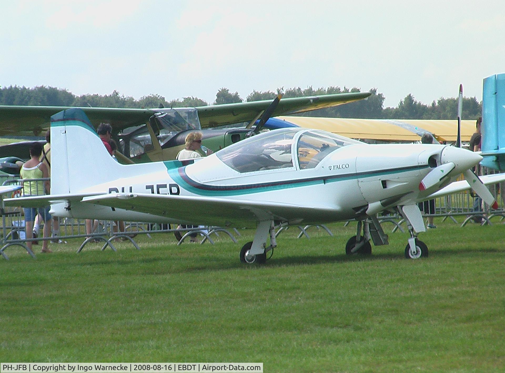 PH-JFB, 1997 Sequoia F-8L Falco C/N 1228, Sequoia F.8L Falco at 2008 Fly-in Diest airfield