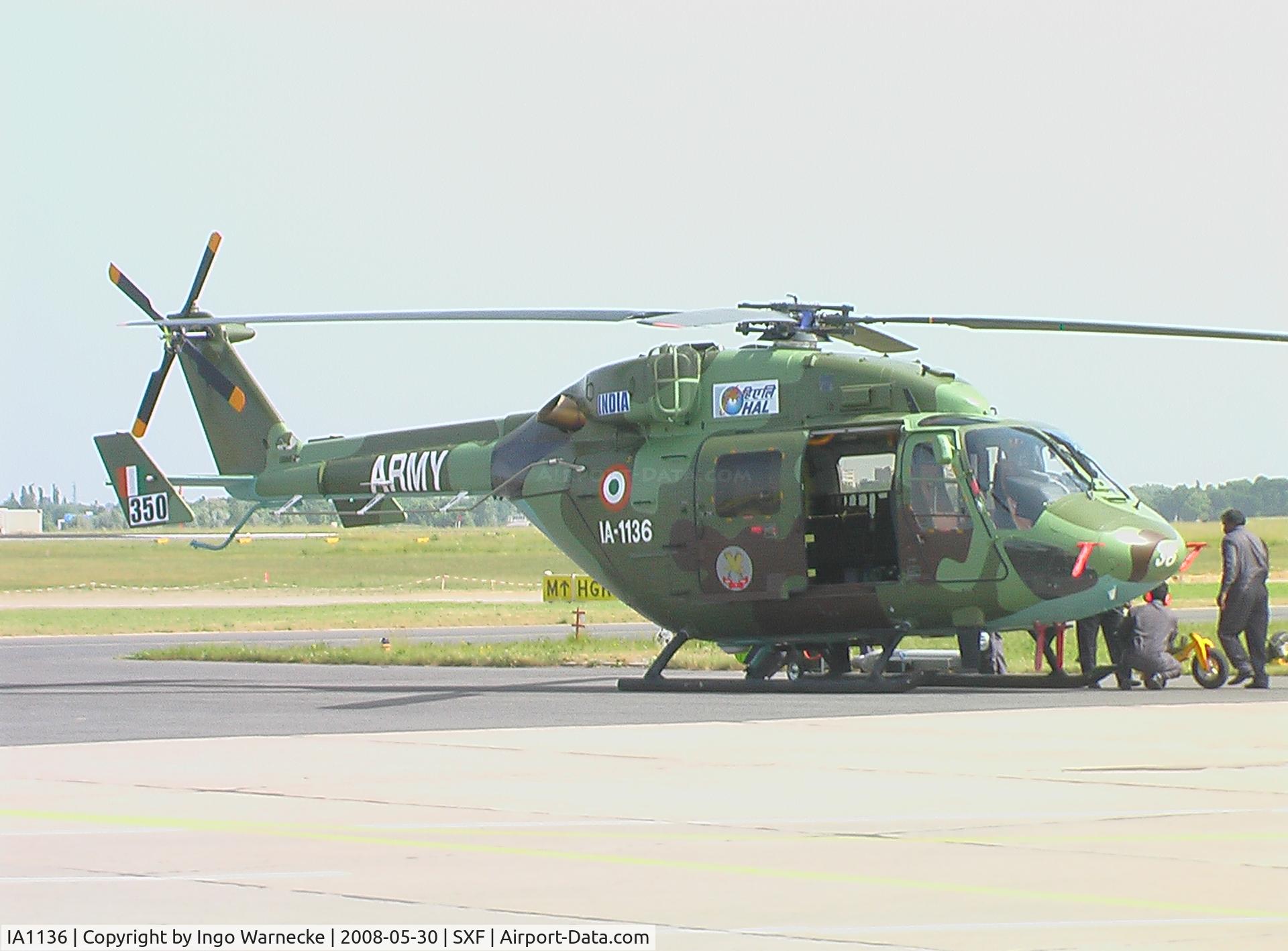IA1136, Hal Dhruv C/N DS82, HAL Dhruv at ILA 2008, Berlin