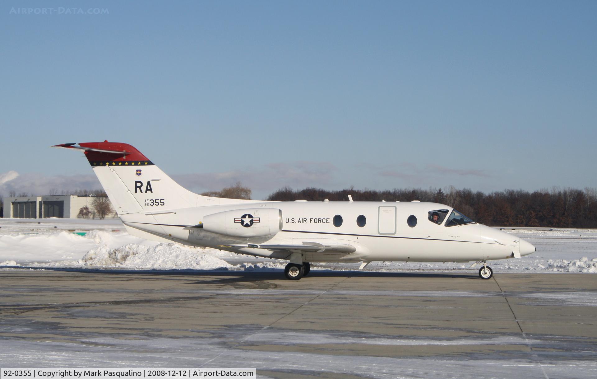 92-0355, 1992 Beechcraft T-1A Jayhawk C/N TT-69, Beech T-1A