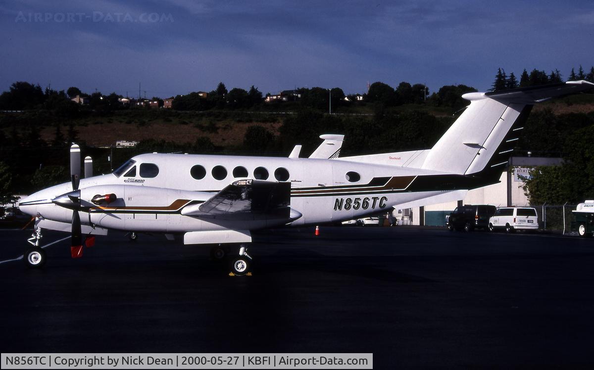 N856TC, 1987 Beech B200 King Air C/N BB-1281, KBFI