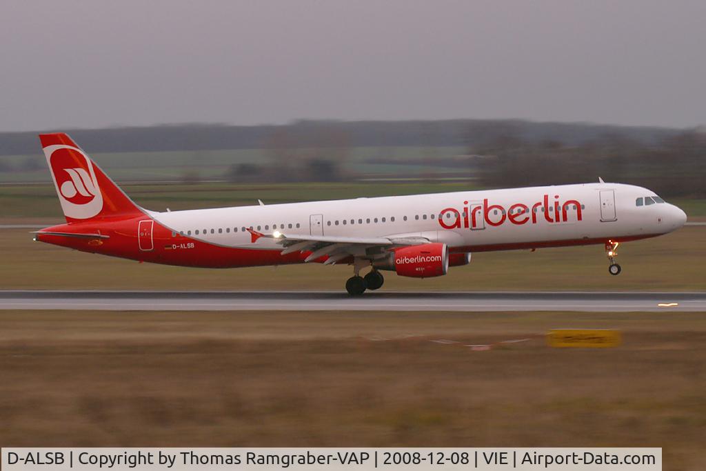 D-ALSB, 2003 Airbus A321-211 C/N 1994, Air Berlin Airbus A321