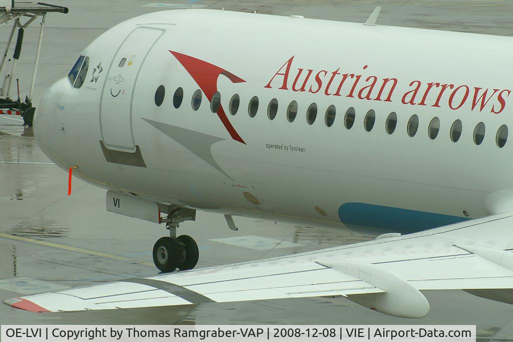 OE-LVI, 1993 Fokker 100 (F-28-0100) C/N 11468, Austrian Arrows Fokker 100