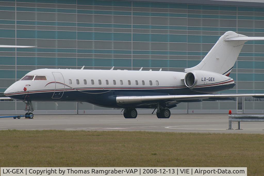 LX-GEX, 1998 Bombardier BD-700-1A10 Global Express C/N 9013, Global Jet Luxembourg Bombardier Globalexpress