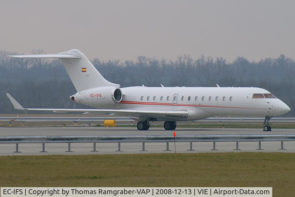 EC-IFS, 2001 Bombardier BD-700-1A10 Global Express C/N 9089, Gestair Bombardier Globalexpress