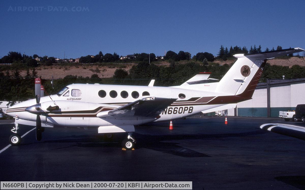 N660PB, 1990 Beech B200 King Air C/N BB-1364, KBFI