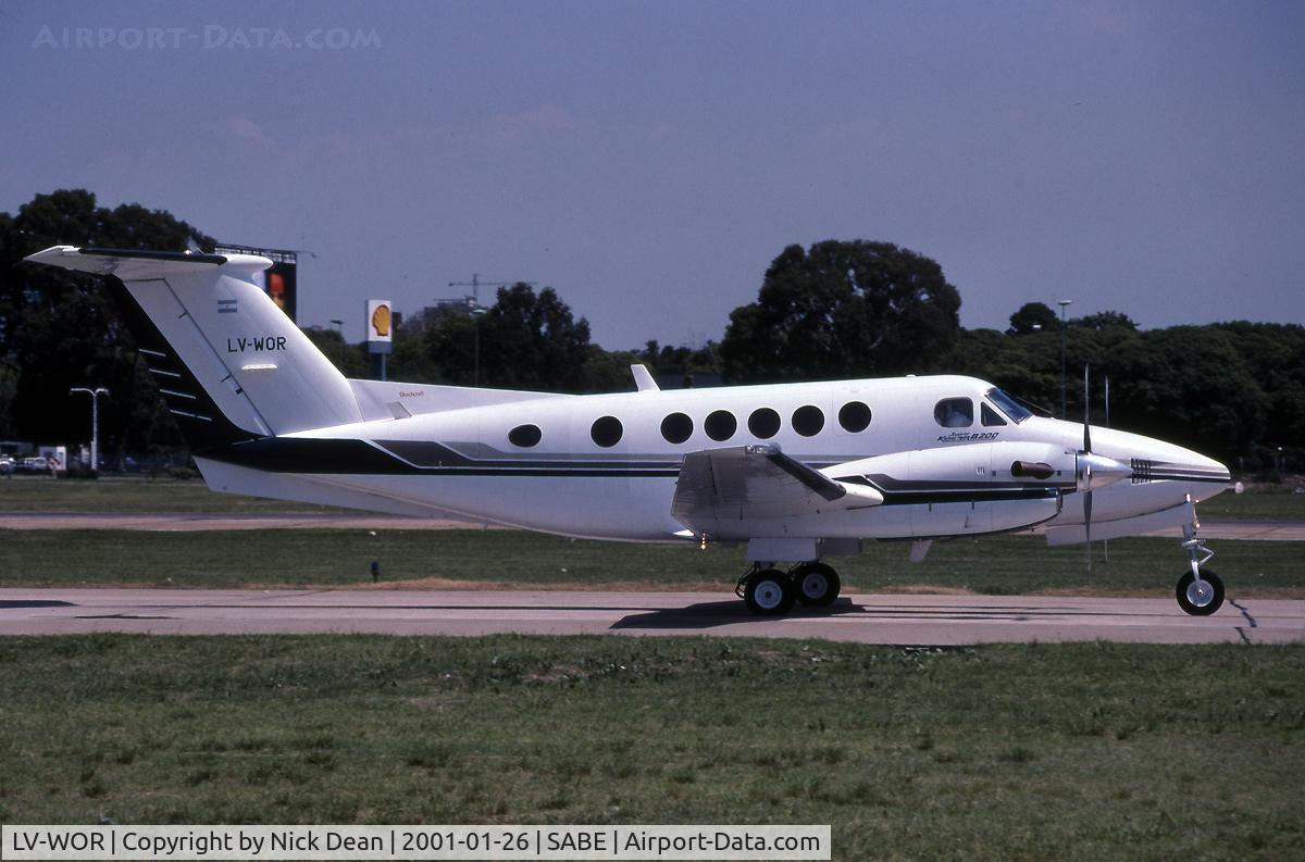 LV-WOR, 1995 Beech B200 King Air C/N BB-1521, SABE