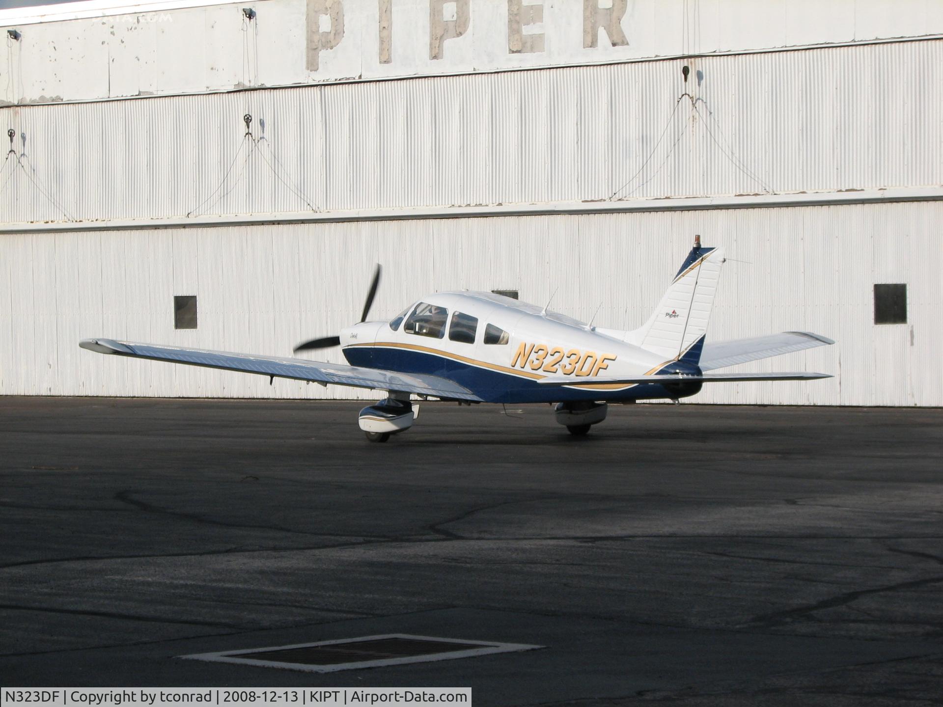N323DF, 1979 Piper PA-28-236 Dakota C/N 28-7911200, at Williamsport