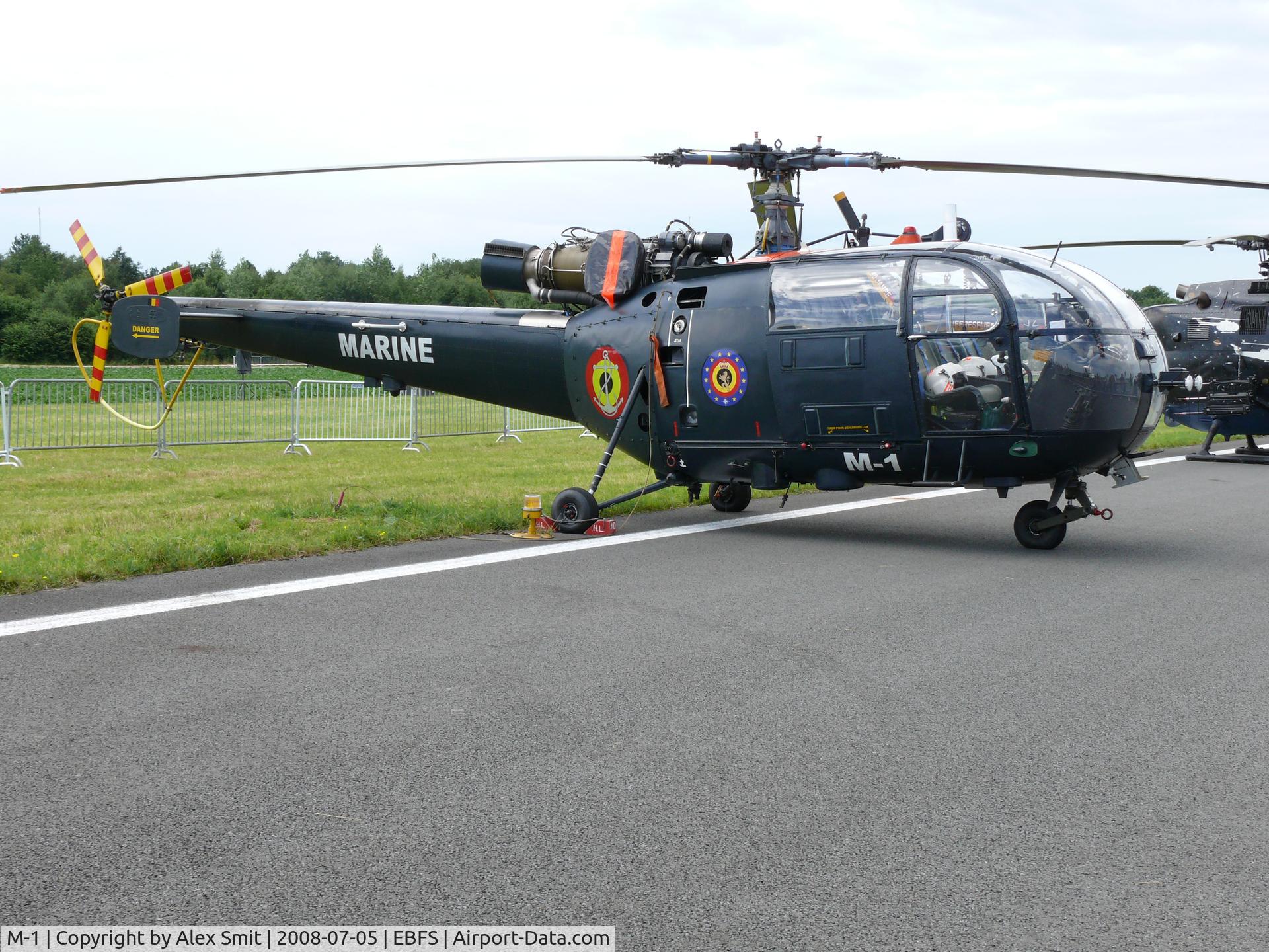 M-1, , Sud Aviation SA316B Alouette III M-1 Belgian Air Component