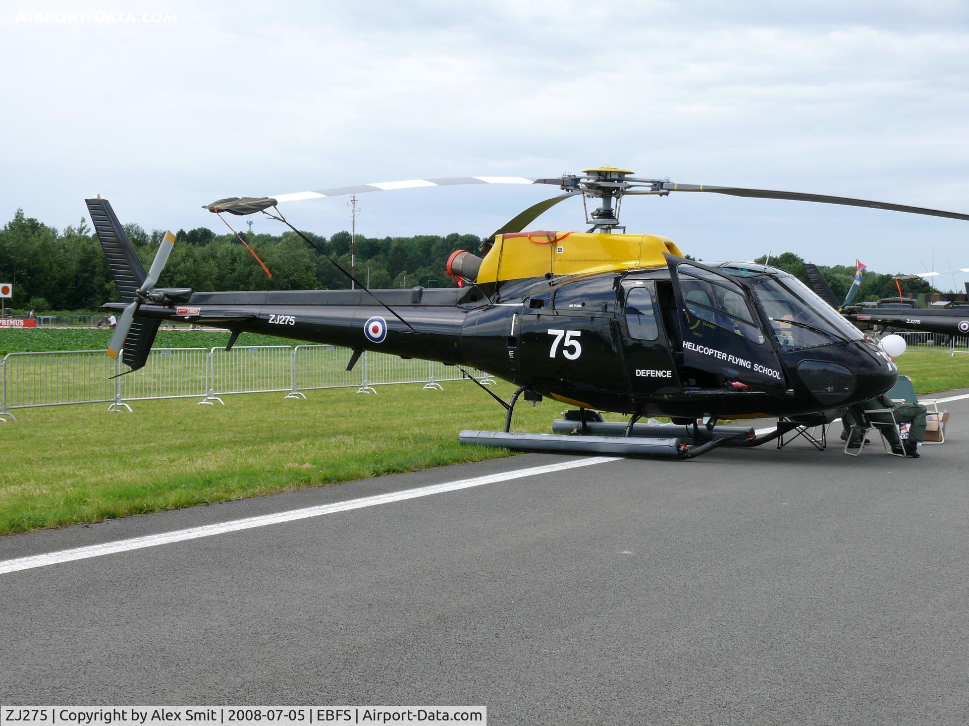 ZJ275, 1997 Eurocopter AS-350BB Squirrel HT1 Ecureuil C/N 3013, Aerospatiale AS350BA Squirrel HT1 ZJ275/75 Royal Air Force