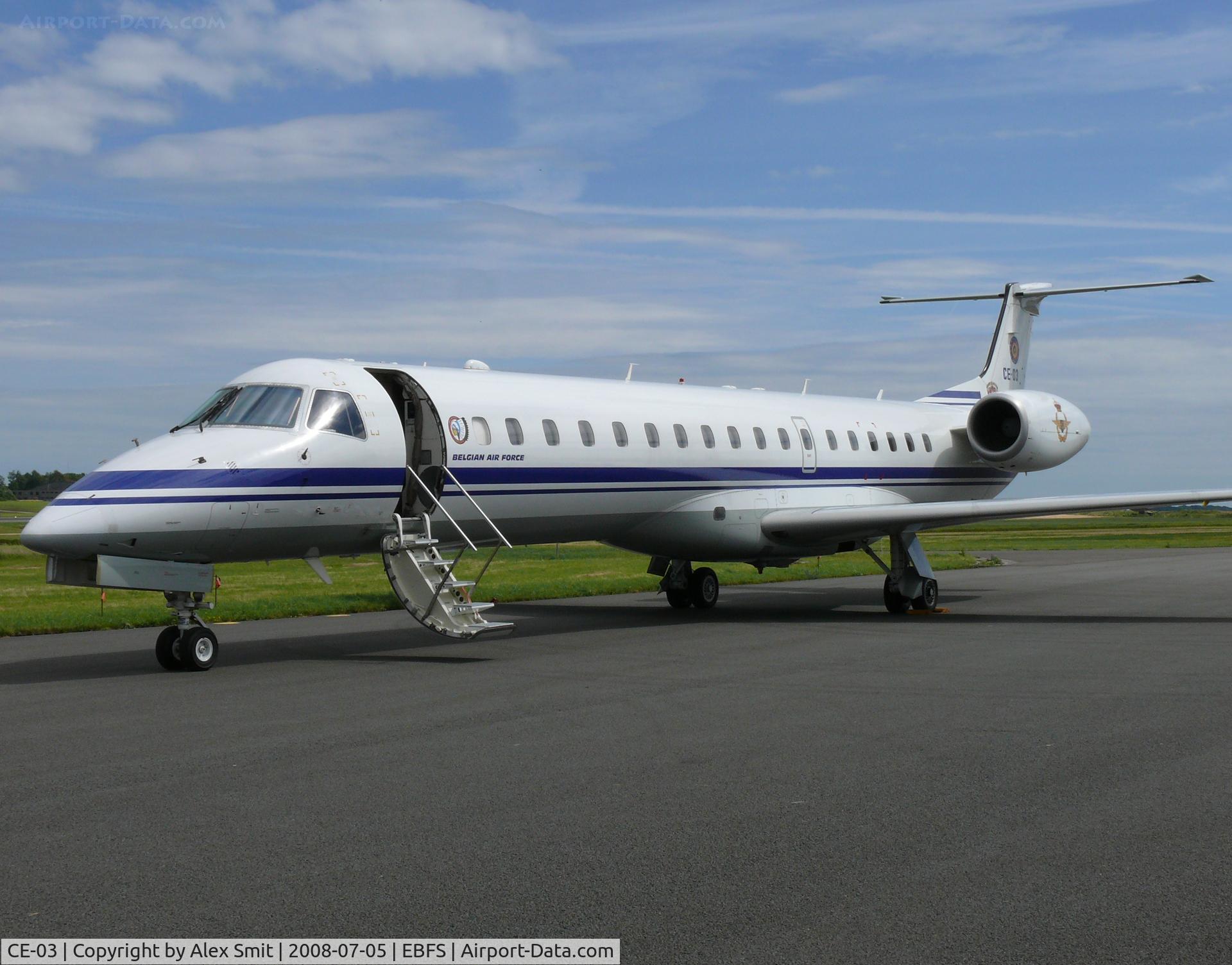 CE-03, 2001 Embraer ERJ-145LR (EMB-145LR) C/N 145526, Embraer ERJ145-LR Amazon CE-03 Belgian Air Component