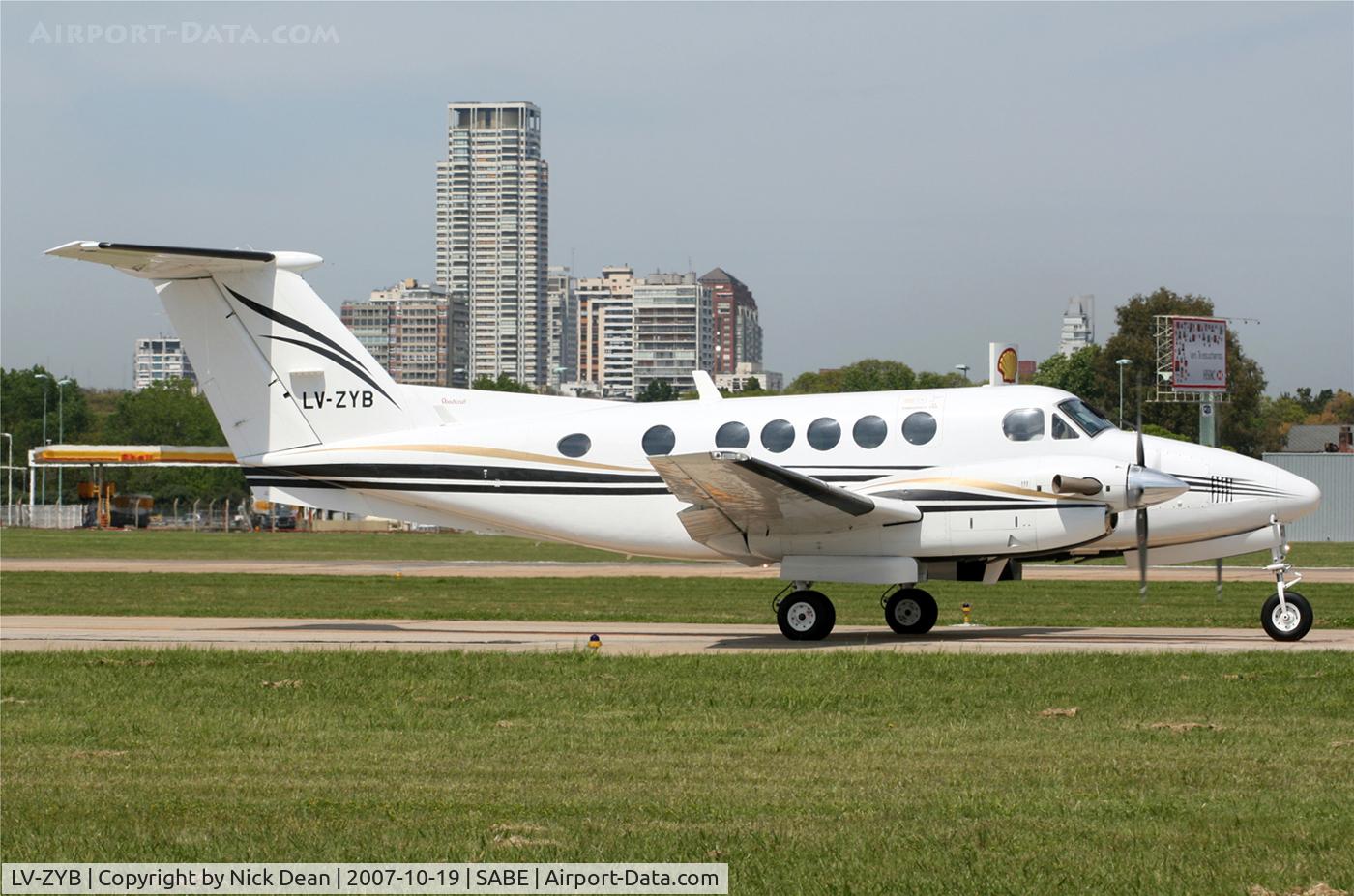 LV-ZYB, 1999 Raytheon B200 King Air C/N BB-1690, SABE
