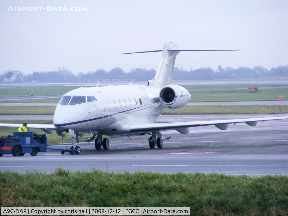 A9C-DAR, 2007 Bombardier Challenger 300 (BD-100-1A10) C/N 20169, Previous ID: G-UYGB