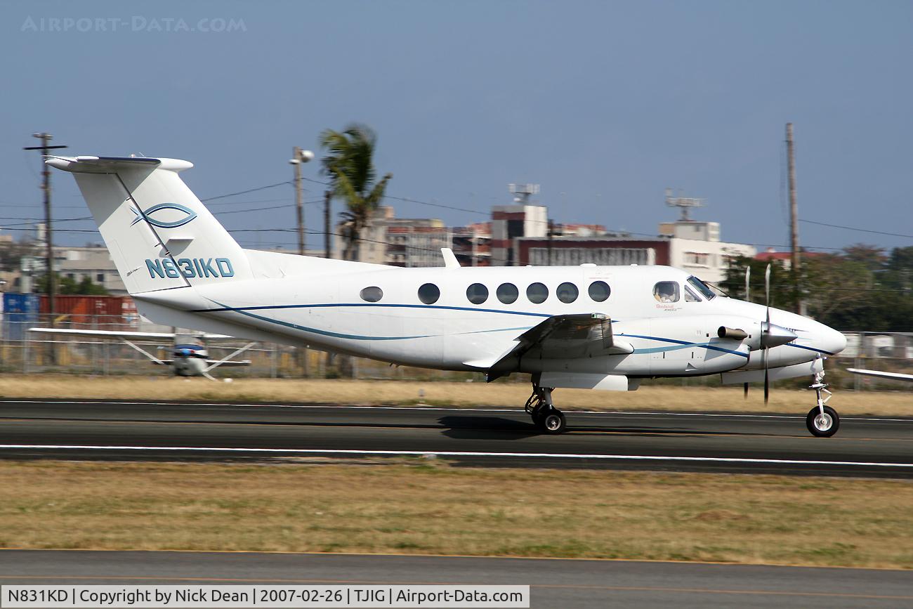 N831KD, Raytheon B200 King Air C/N BB-1937, TJIG