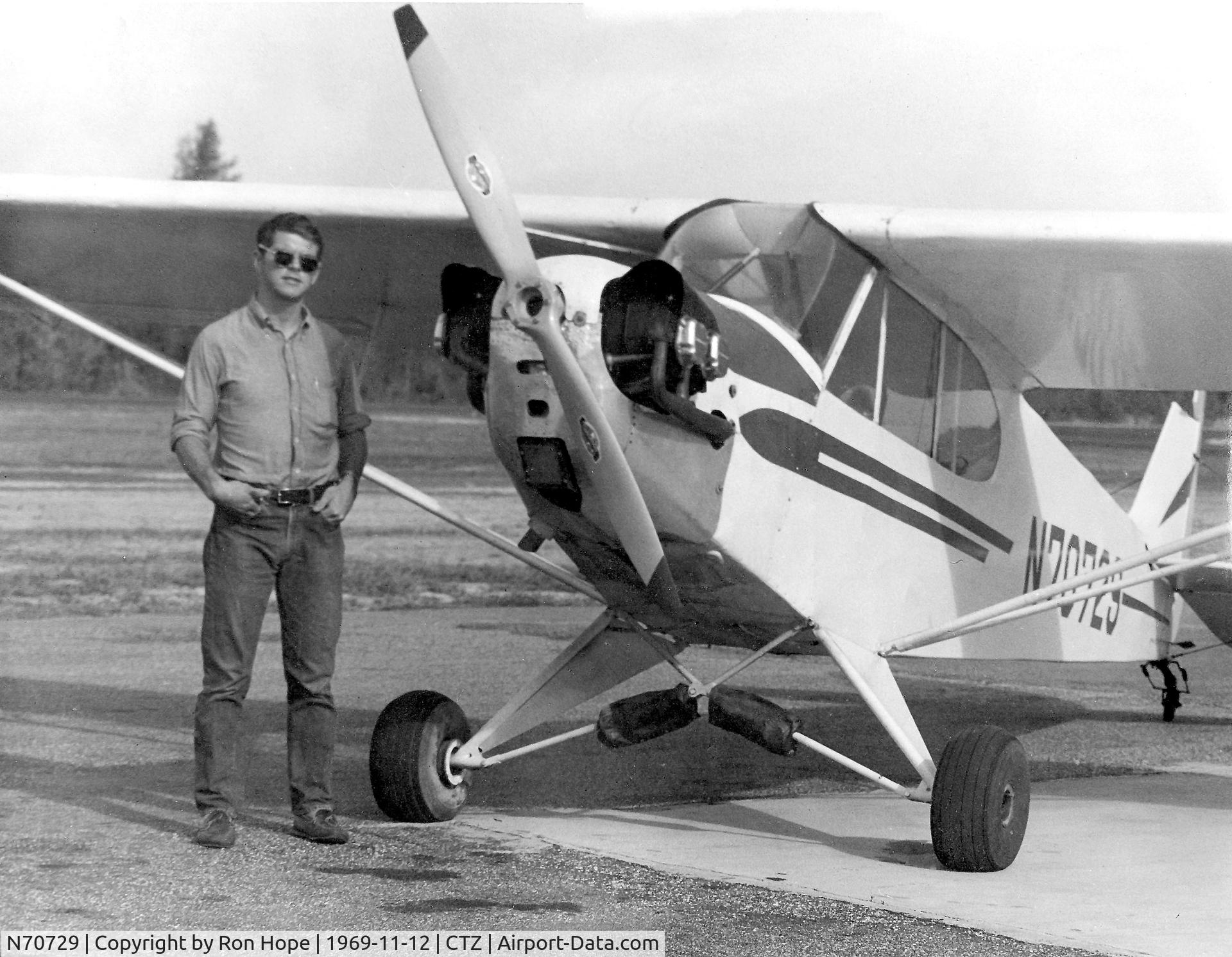 N70729, 1946 Piper J3C-65 Cub C/N 17746, Same cub I learned to fly in., 1969,  Clinton, NC