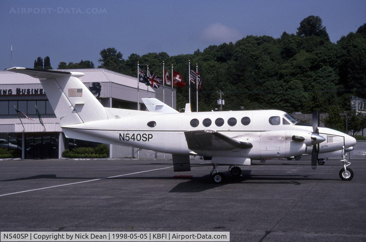 N540SP, 1975 Beech C-12C Huron C/N BC-005, KBFI