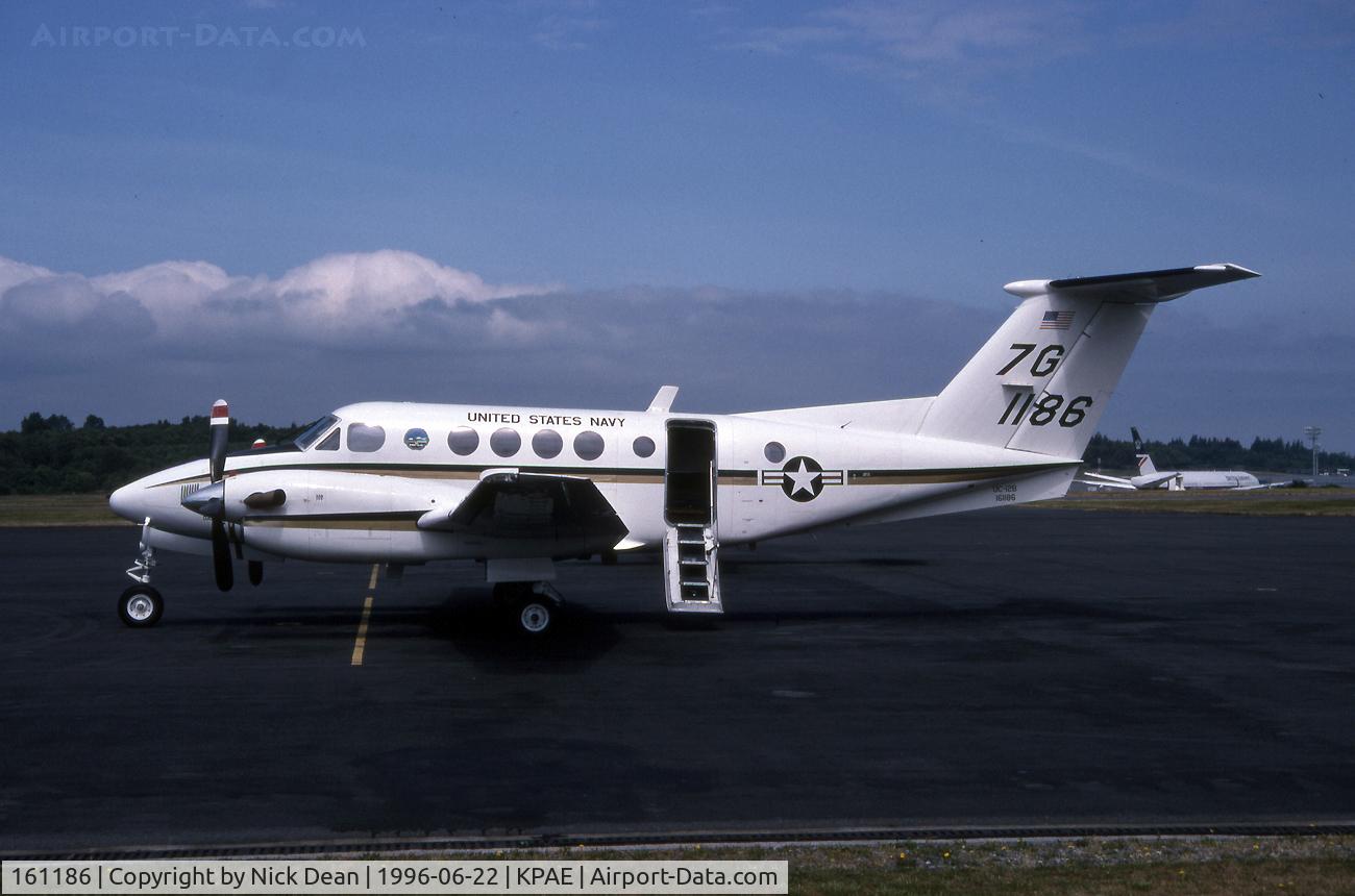 161186, 1974 Beech UC-12B Huron C/N BJ-2, KPAE (Stored AMARC)