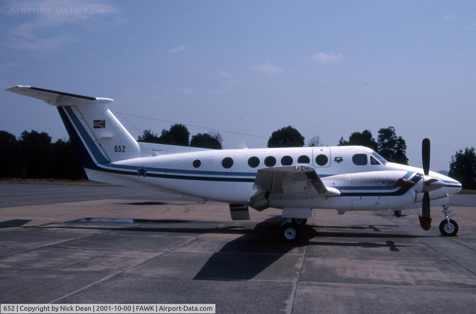 652, 1981 Beech 200C Super King Air C/N BL-34, FAWK