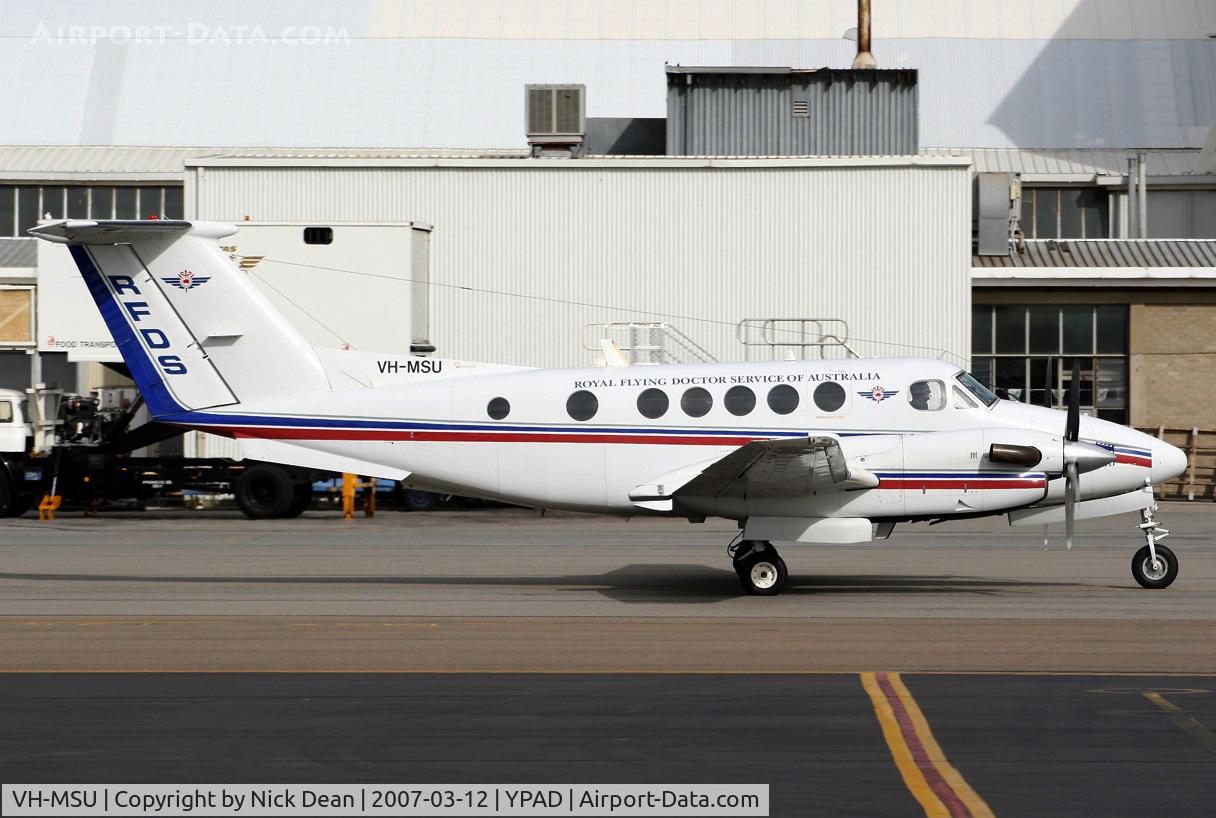 VH-MSU, 1981 Beech B200C King Air King Air C/N BL-48, YPAD