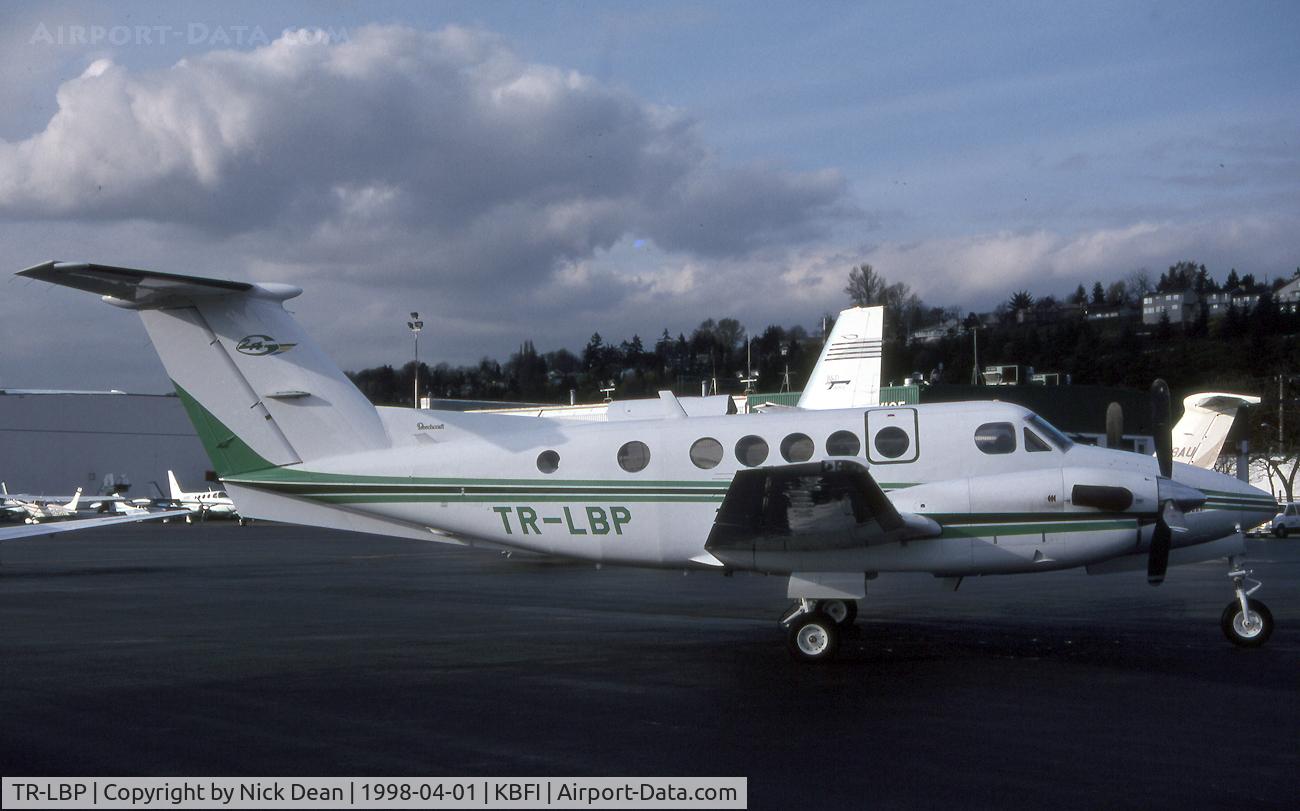 TR-LBP, 1983 Beech 200C Super King Air C/N BL-67, KBFI (Absolutely the best biz bar none that I have ever seen at Boeing Field and currently registered N70LG)