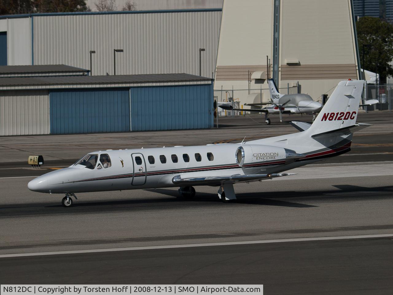 N812DC, 2000 Cessna 560 Citation Encore C/N 560-0541, N812DC departing from RWY 21