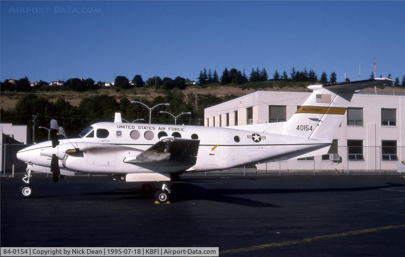 84-0154, Beech C-12F Huron C/N BL-084, KBFI