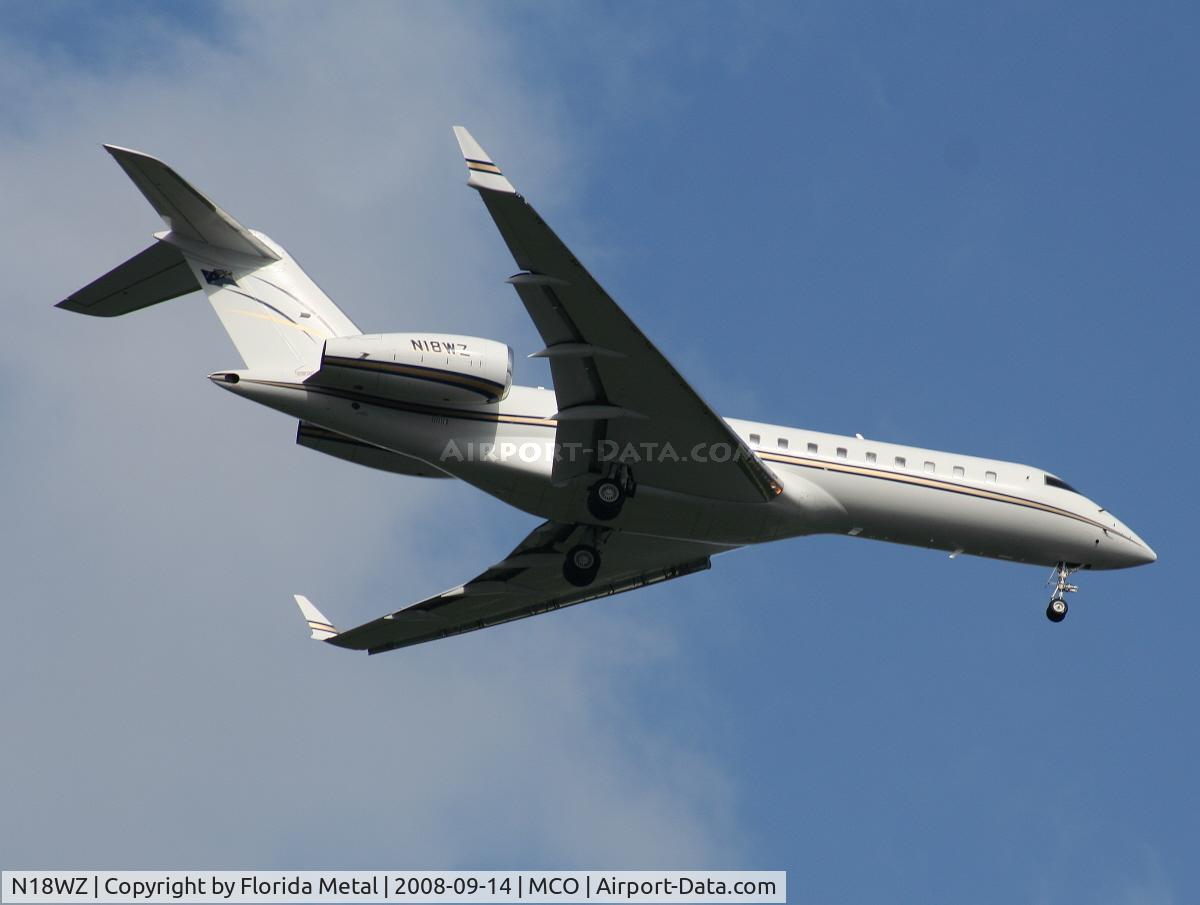 N18WZ, Bombardier BD-700-1A10 Global Express C/N 9338, Bombardier Global Express